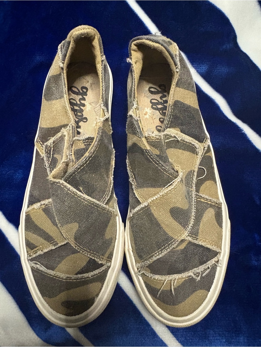 Gypsy Jazz Camo Shoes